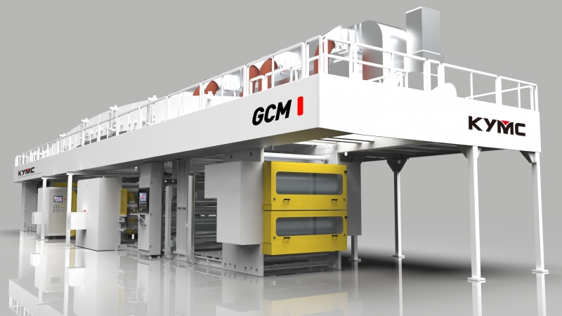 The robust Gravure coating machine for functional coating and medical packaging